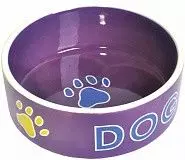 Миска керамическая для собак GLG Сирень DOG 15,2*15,2*6 см