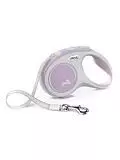Рулетка для собак Flexi New Comfort tape S 5м, 15кг розовая