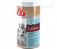 Кальциевая добавка для щенков и взрослых собак 8в1 Excel Calcium 470 табл.