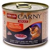 Консервы для кошек Анимонда CARNY говядина/курица 200 г