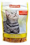 Мультивитаминные подушечки для кошек Беафар Vit Bits 35г