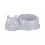 Миска для кошек пластиковая 0,5л Альтернатива Барсик