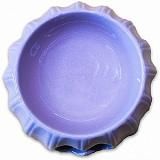 Миска КерамикАрт керамическая с полосками 17*6,5 см, 300 мл, лиловая