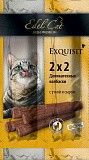 Лакомство для кошек Эдель Кэт Колбаски-мини утка/сыр 1 шт.