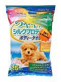 Полотенце влажные для собак Japan Premium Pet для базового ухода 25 шт.